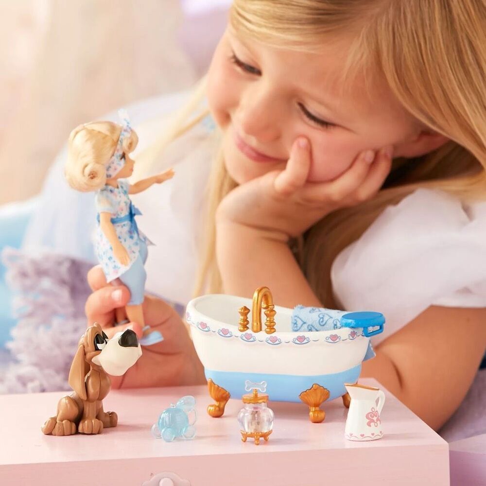 Cinderella Disney Once Upon a Story Mini Doll Play Set 5” NEW Princess - Picture 5 of 8